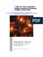 The Blitz 1940 41 The Luftwaffes Biggest Strategic Bombing Campaign 1St Edition Julian Hale Full Chapter