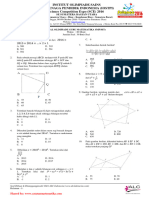 OLIMPIADE GURU MATEMATIKA SMP SCE 2016 (SOAL DAN KUNCI) (1)