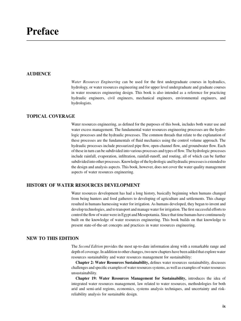 WATER RESOURCES ENGINEERING LARRY MAYS PDF visual data 5
