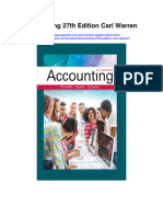Download Accounting 27Th Edition Carl Warren full chapter