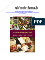 Accounting Information Systems 4E Ise 4Th Edition Vernon J Richardson Full Chapter