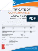 COC 262150 Argon 5.0 SG