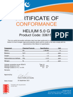 COC 336150 Helium 5.0 G