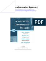 Accounting Information Systems JR Full Chapter
