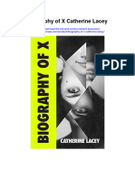 Biography of X Catherine Lacey Full Chapter