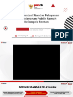 Standar Pelayanan Dan Pelayanan Publik Ramah Kelompok Rentan