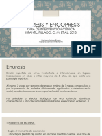 Enuresis y Encopresis