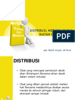 Pertemuan 12 (Distribusi, metabolisme dan Ikatan Protein)