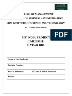 Final Copy My India Project A.R
