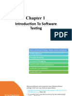 Software Testing Chapter-1