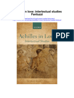 Achilles in Love Intertextual Studies Fantuzzi Full Chapter