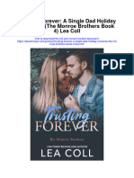 Trusting Forever A Single Dad Holiday Romance The Monroe Brothers Book 4 Lea Coll All Chapter