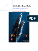 Biology 13Th Edition Sylvia Mader Full Chapter