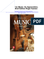 Loose Leaf For Music An Appreciation Brief 10Th Brief Edition Roger Kamien Full Chapter
