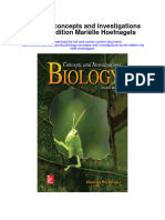 Biology Concepts and Investigations Fourth Edition Marielle Hoefnagels Full Chapter