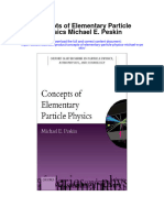 Concepts of Elementary Particle Physics Michael E Peskin Full Chapter