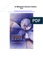 Download Concepts Of Materials Science Sutton Frs full chapter