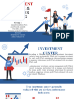 Invesment Center & Transfer Pricing