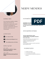 Neidy Mendes: Experiência Sobre Mim