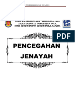 Laporan Tahunan Pencegah Jenayah