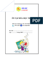 2020. CD0 - On tap hoa hoc THCS. TT Binh