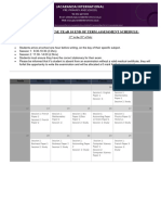 IGCSE Year 10 EOT Assessment Schedule Term 3