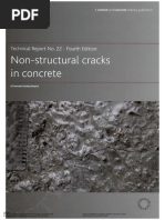 Non Structural Cracks in Concrete