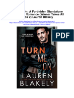 Turn Me On A Forbidden Standalone MM Sports Romance Winner Takes All Book 2 Lauren Blakely All Chapter