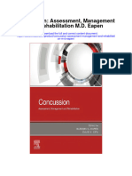 Concussion Assessment Management and Rehabilitation M D Eapen Full Chapter