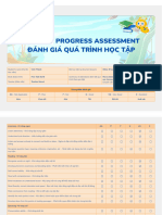 LEARNING PROGRESS ASSESSMENT Vinh Thành