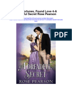 Lost Fortunes Found Love 4 A Dreadful Secret Rose Pearson Full Chapter