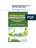 Biomass Based Supercapacitors 1St Edition MD Abdul Aziz Full Chapter