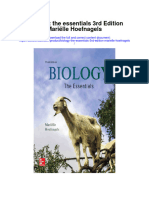Biology The Essentials 3Rd Edition Marielle Hoefnagels Full Chapter