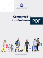 Committed To Customers: 2023 Financial Supplement