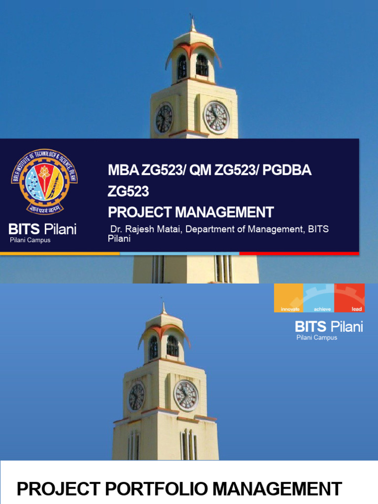 Project Management Lect-3 | PDF | Net Present Value | Strategic Management