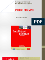 Unit 1 - English For Business