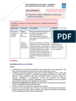 1.leemos A Través Del Docente El Cuento "Mónica, La Vaca Que Quería Ser Blanca"-C