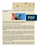 Νεκρομαντεῖον- Observações sobre a percepção, as relações e o argumento do sonho