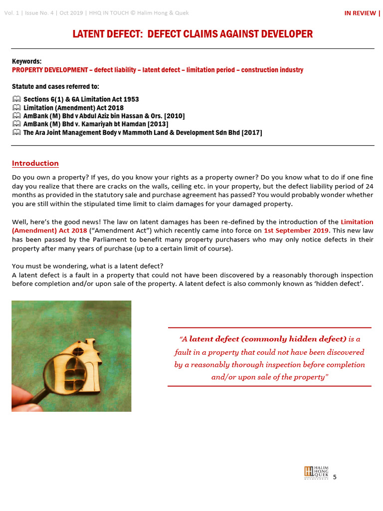 hhqinreview-latent-defect-pdf-negligence-cause-of-action