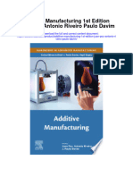 Additive Manufacturing 1St Edition Juan Pou Antonio Riveiro Paulo Davim Full Chapter
