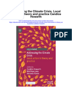 Addressing The Climate Crisis Local Action in Theory and Practice Candice Howarth Full Chapter
