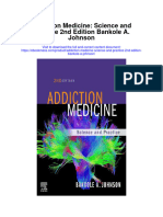 Download Addiction Medicine Science And Practice 2Nd Edition Bankole A Johnson full chapter