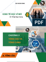 KINH TẾ VĨ MÔ_CHƯƠNG V TỔNG CẦU VÀ TỔNG CUNG