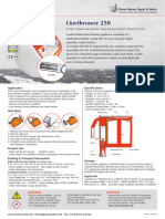 Line Throwing Device Comet-Pains Wessex 250 - Datasheet