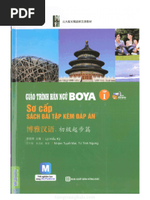 02 Boya Sơ Cấp Tập 1 SBT + Đáp Án