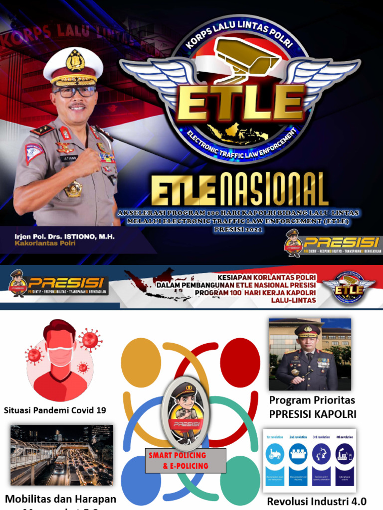 Implementasi ETLE Nasional 2021 | PDF | Teknologi & Rekayasa