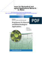 Download Biopolymers For Biomedical And Biotechnological Applications Bernd H A Rehm full chapter