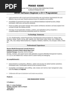 Prasad Dilip Kasar - Resume by Addwiser