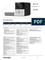 Technical Data Sheet DIGITRADIO 306 IR