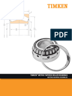 E0401GB - Timken Metric Tapered Roller Bearings Matched Bearing Assemblies